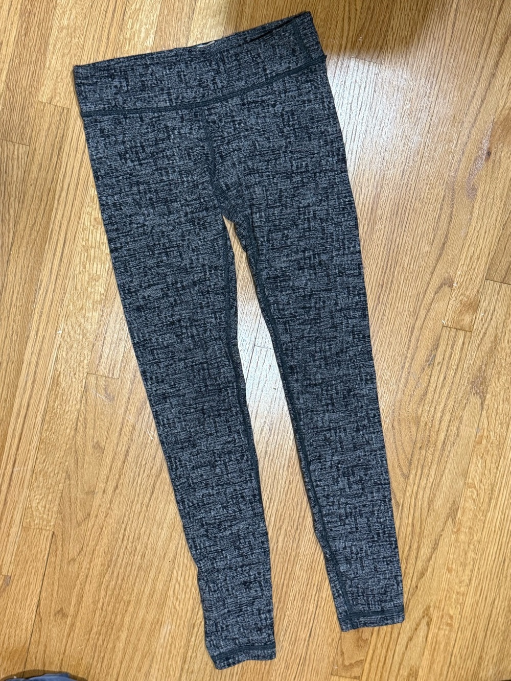 Ivivva Girls' Charcoal Heather High Waist  Performance Leggings
